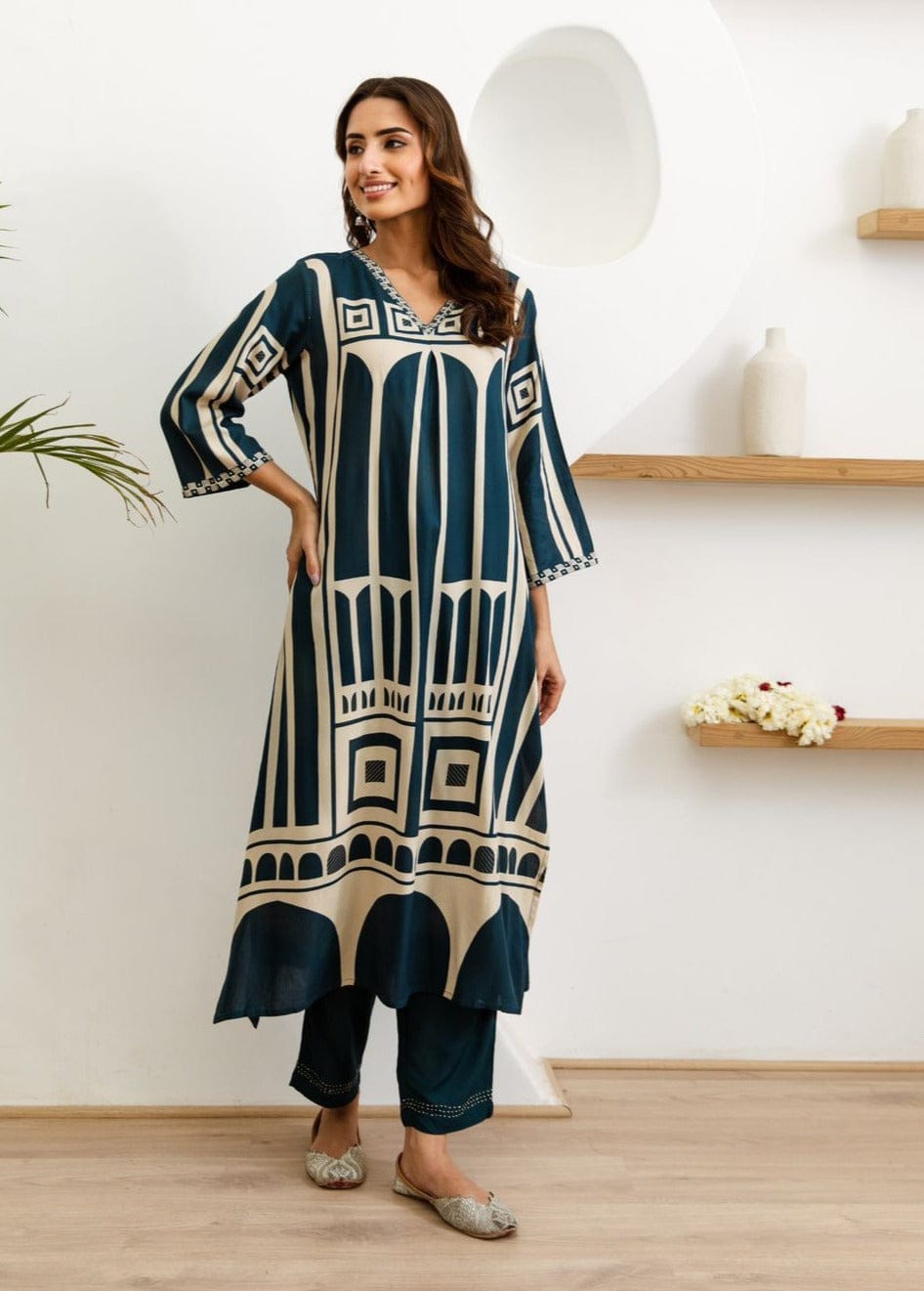 DN 2154 By Afsana Cord Set Sulab Cotton Kurti With Bottom Wholesale Shop In Surat